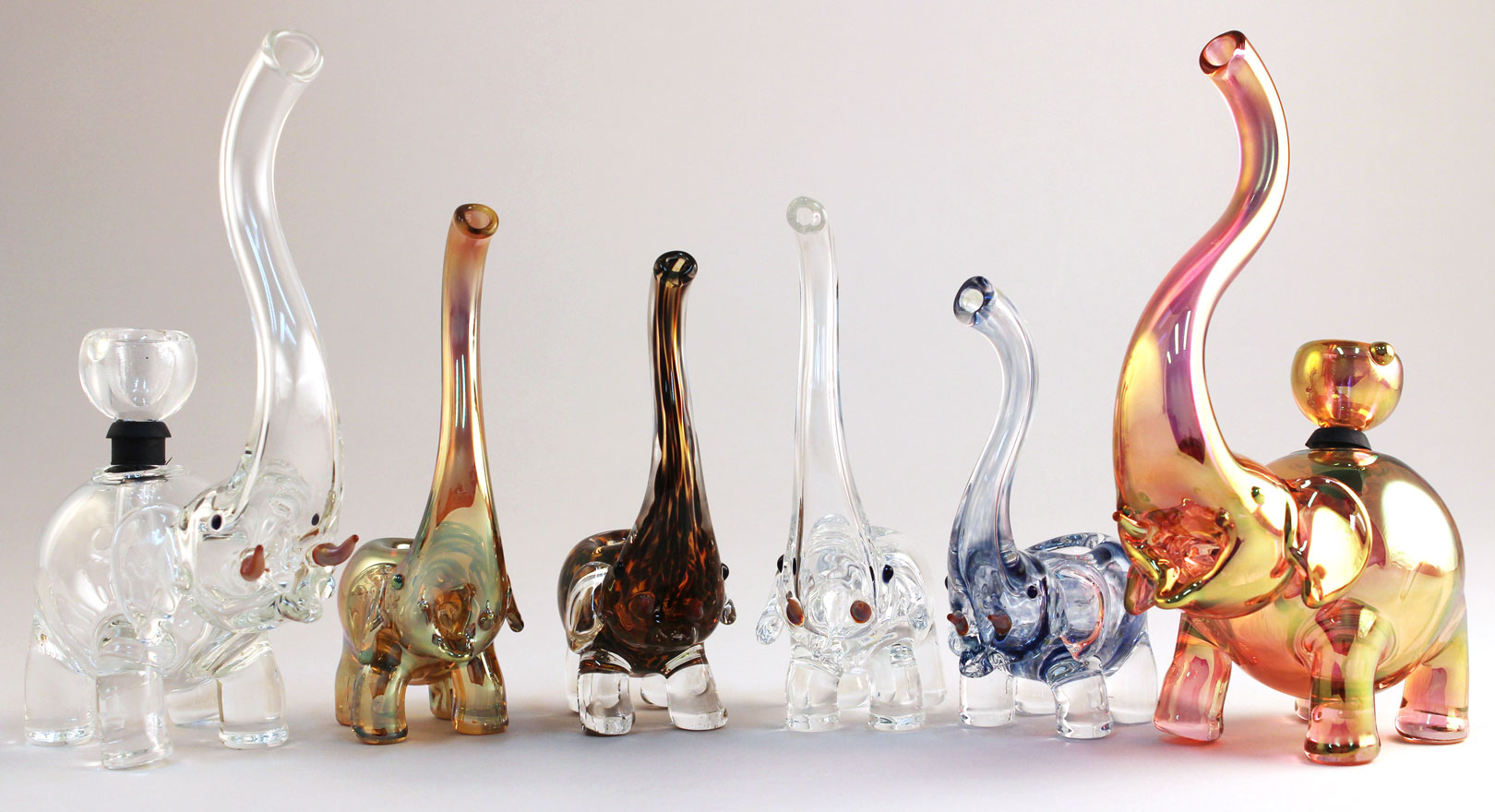 Elephant Glass Pipes and Bubblers
